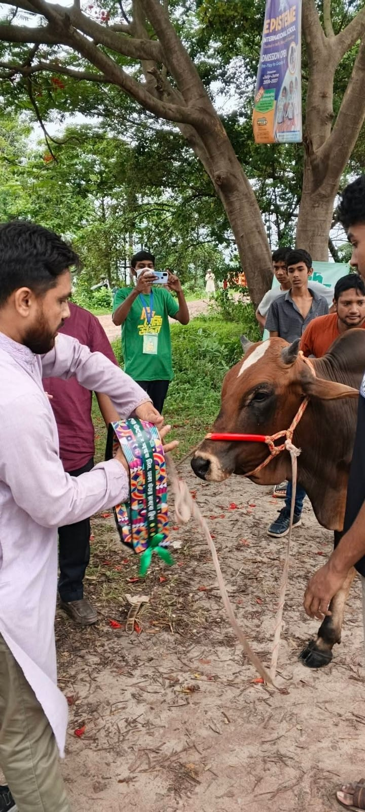 Qurbani waste removal and awareness — 2