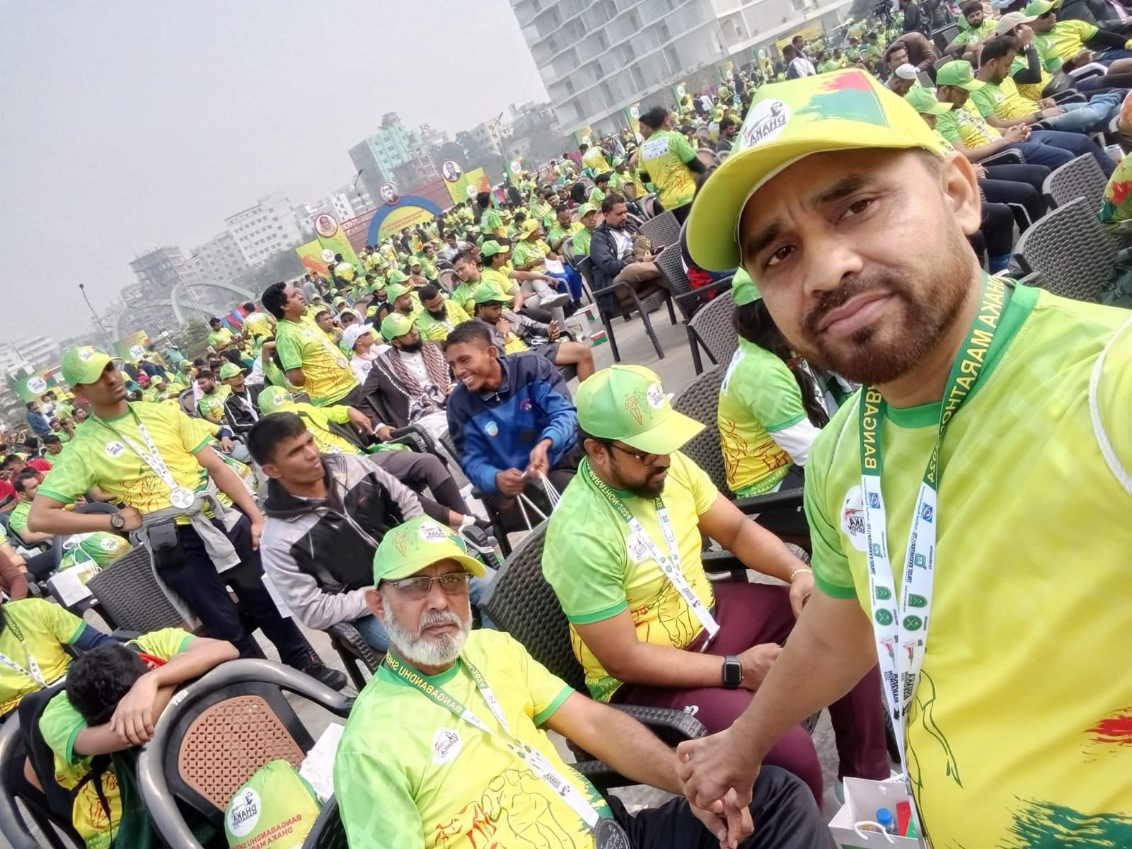 Marathon participation — 5